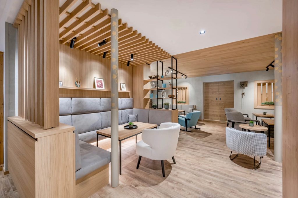 Blick vom Eingangsbereich