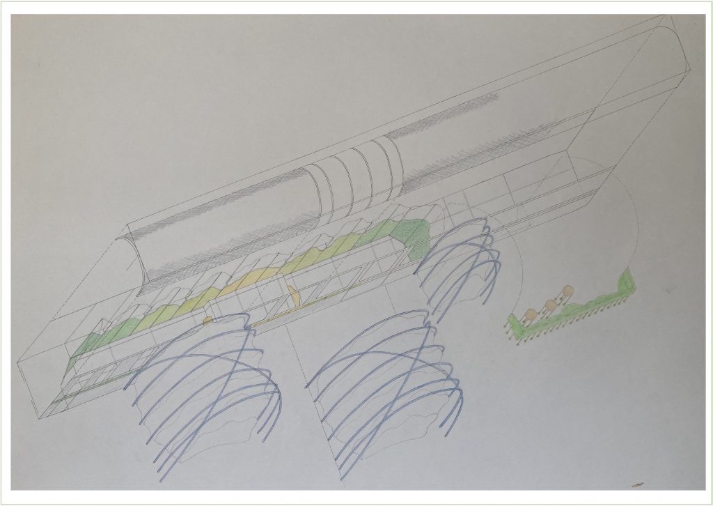 Eisenbahn-Waggon für Kinder - Elemente der Gestaltung