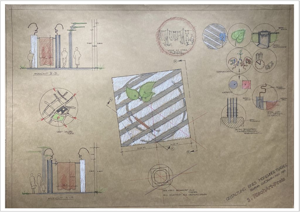 Wettbewerb Platzgestaltung Details