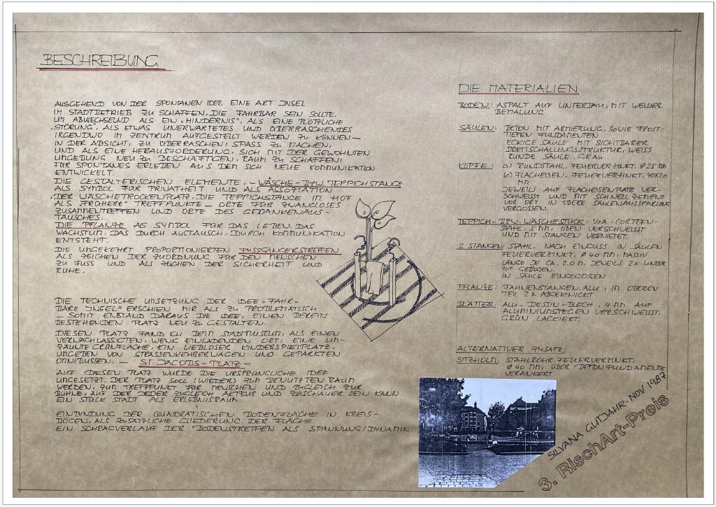 Wettbewerb Platzgestaltung Idee